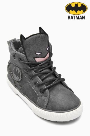 Charcoal Batman&reg; Boots (Younger Boys)